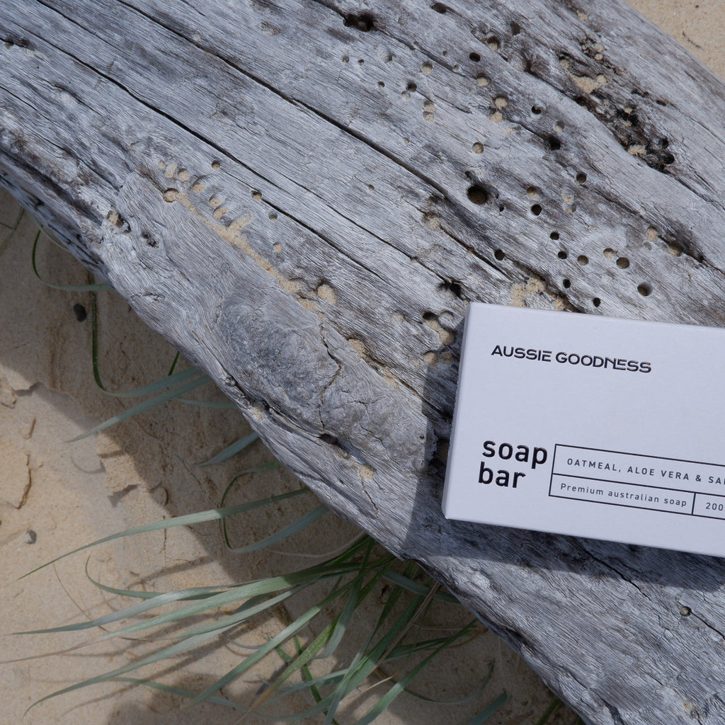 Oatmeal, Aloe Vera & Sandalwood Soap Bar 200g, view 2
